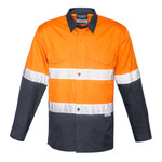 Mens Rugged Cooling Taped Hi Vis Spliced Shirt