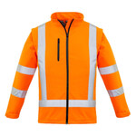 Womens Hi Vis NSW Rail X Back 2 In 1 Softshell Jacket