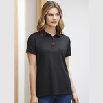 Womens Focus Short Sleeve Polo