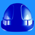 Hammer Head Hard Hat Vented Blue