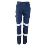 Womens Double Hoops Taped Cargo Pants.