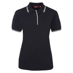 Womens Contrast Polo