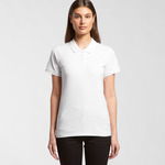 Womens Pique Polo