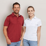Womens Short Sleeves Kahve Polo