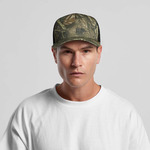 Mesh Contrast Camo Cap
