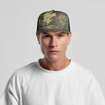 Mens Stock Contrast Camo Trucker