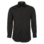 Mens Urban Long Sleeve Poplin Shirt