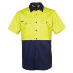Mens Hi Vis Short Sleeve 150G Shirt