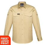 Mens Rugged Cooling Long Sleeve Shirt