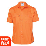 Mens Cool-Breeze Work Short Sleeve Shirt