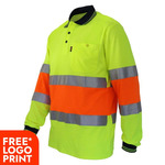 Hi Vis Cool Dry 2T Bio Motion Polo