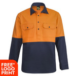 Mens Hybrid Two Tone Shirt